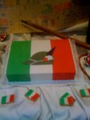 Torta dedicata agli Alpini per l’adunata a Bergamo