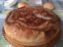 Torta russa, con mandorle e amaretti