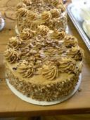 Torte con crema alle nocciole