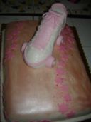 Torta di compleanno per una pattinatrice