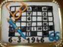 Torta di compleanno: cruciverba