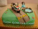 Torta con “moto”