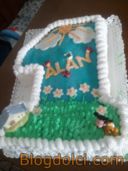 Torta di compleanno: 1 anno