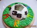 Torta di compleanno: un pallone