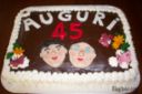 Torta “Buon anniversario”