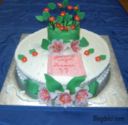 Torta di compleanno per mamma Angela