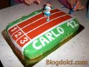 Torta di compleanno: il podista