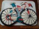 Torta di compleanno: Bicicletta