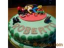 Torta compleanno: Barbapapà