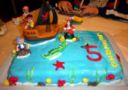 Torta di compleanno Jake il pirata