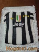 Torta per tifoso juventino