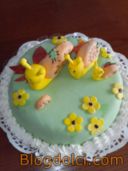 Torta per una cena a base di lumache