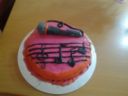 Torta per appassionati di musica