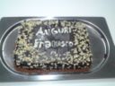Torta per il compleanno di Francesco