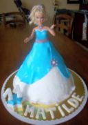 Torta Barbie