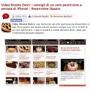 Video ricette dolci è anche su ISpazio