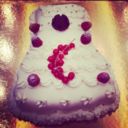 White Dress Cake