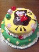 Eva festeggia il compleanno con Peppa Pig