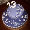 Torta per festeggiare i 13 anni