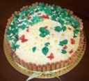 Torta fiorita