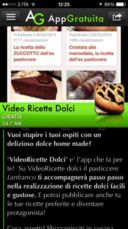 Video ricette dolci migliore app del giorno su AppGratuita