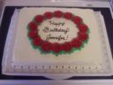 Torta buona per un compleanno
