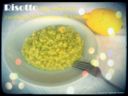 Risotto con crema di zucchine al profumo di limone