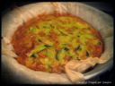 Frittata al forno di zucchine, pesto e pinoli