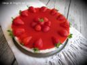 Cheesecake alle fragole (senza cottura)