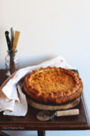 Quiche ai porri, zucca e stracchino