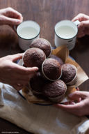 Muffins alle nocciole e cacao