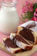 Ricette avanzi uova di pasqua, la torta marmorizzata