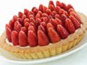 Crostata con curd di fragole