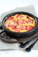 Dolci estivi, il clafoutis di fragole e menta