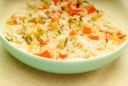 Ricette veloci e leggere, Insalata di riso con acciughe e pomodori