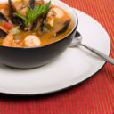 Ricette estive facili, zuppa di pesce al curry