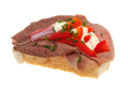 Ricette veloci per l’estate, panino con roastbeef e salsa rosa