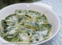 Rondelle di crepes con spinaci e philadelphia