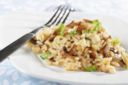 Risotto ai funghi porcini e salsiccia, sapori d’autunno con il Bimby