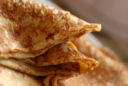 Crespelle di zucca per la colazione di Halloween