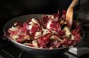Penne al radicchio e speck