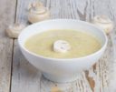 Crema di funghi con zucchine, un leggero comfort food