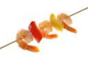 Ricette antipasti di pesce: gli Spiedini di gamberi alla paprica