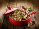 Le tagliatelle salsiccia e funghi di Cotto e Mangiato
