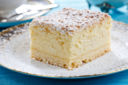La torta paradiso con crema al latte