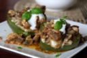 Ricette contorni di verdure: i Peperoni imbottiti ai funghi