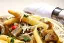 Le penne ai carciofi e salsiccia un classico primo piatto