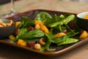 Spinaci all’uva e mandarino, un contorno semplice e delicato