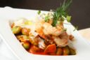 Ricette pesce: Gnocchi verdi con gamberi