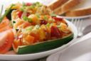 Ricette dietetiche con le zucchine: zucchine ripiene di verdure e riso